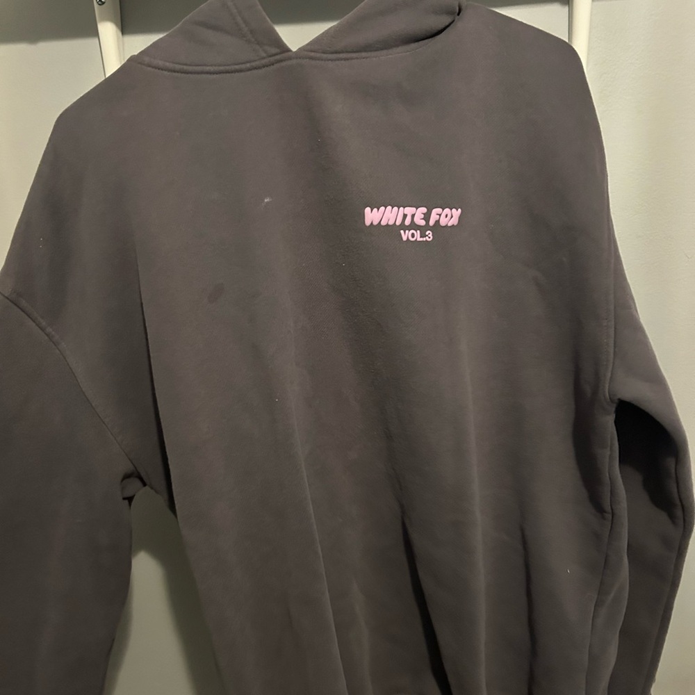 Women's Gray Hoodie Sweater
